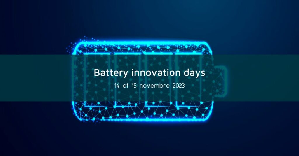 Battery innovation days 2023 Ferrocampus